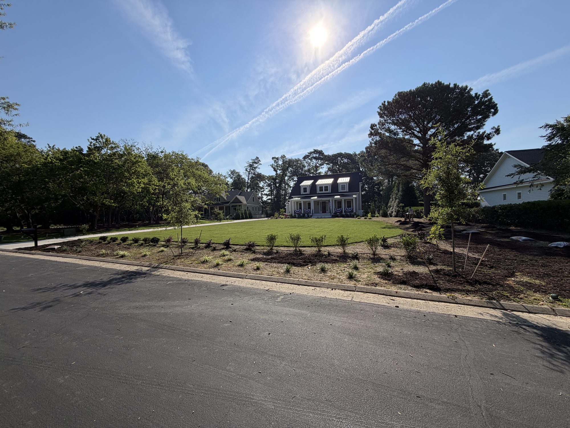 Curbside landscape refresh
